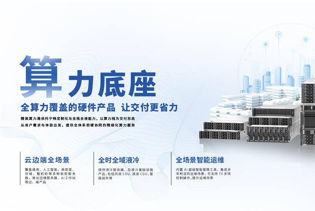 宁畅精装算力，让AI部署省心省力省时省钱！